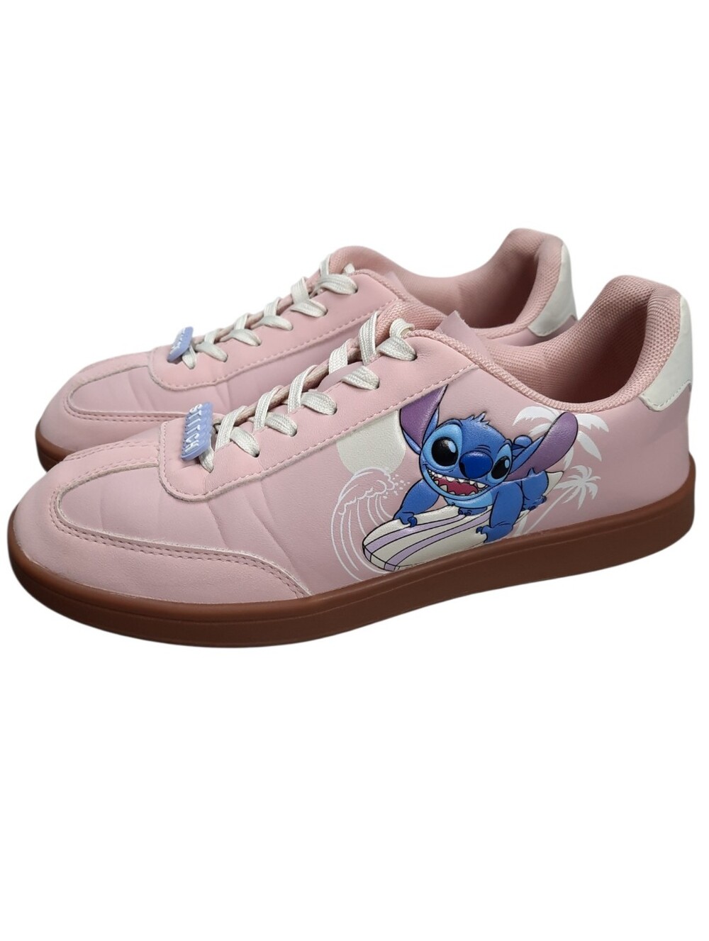 Disney Stitch Character Pink Lace-up Sneaker SZ 9